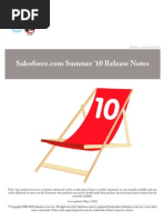 Download Sales Force Summer 10 Release Notes by playerhaterz SN60041035 doc pdf