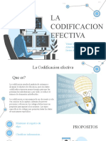 La codificación efectiva: tipos de códigos y lineamientos para su implementación