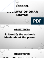 Rubaiyat of Omar Khayam