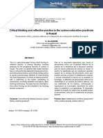 Al-Hashim (2019) CriticalThinkingAndReflectivePracticeInTheScienceE