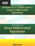 MTPDF4 Exact and Non-Exact Differential Equations