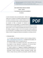 Processo seletivo residências saúde ASCES-UNITA