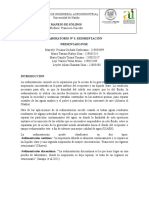 Informe de Sedimentacion Solidos