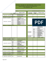 Class-Xii - Date Sheet 2023 Official