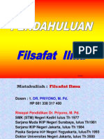 01cv. Pendahuluan Filsafat Ilmu (TETAP)