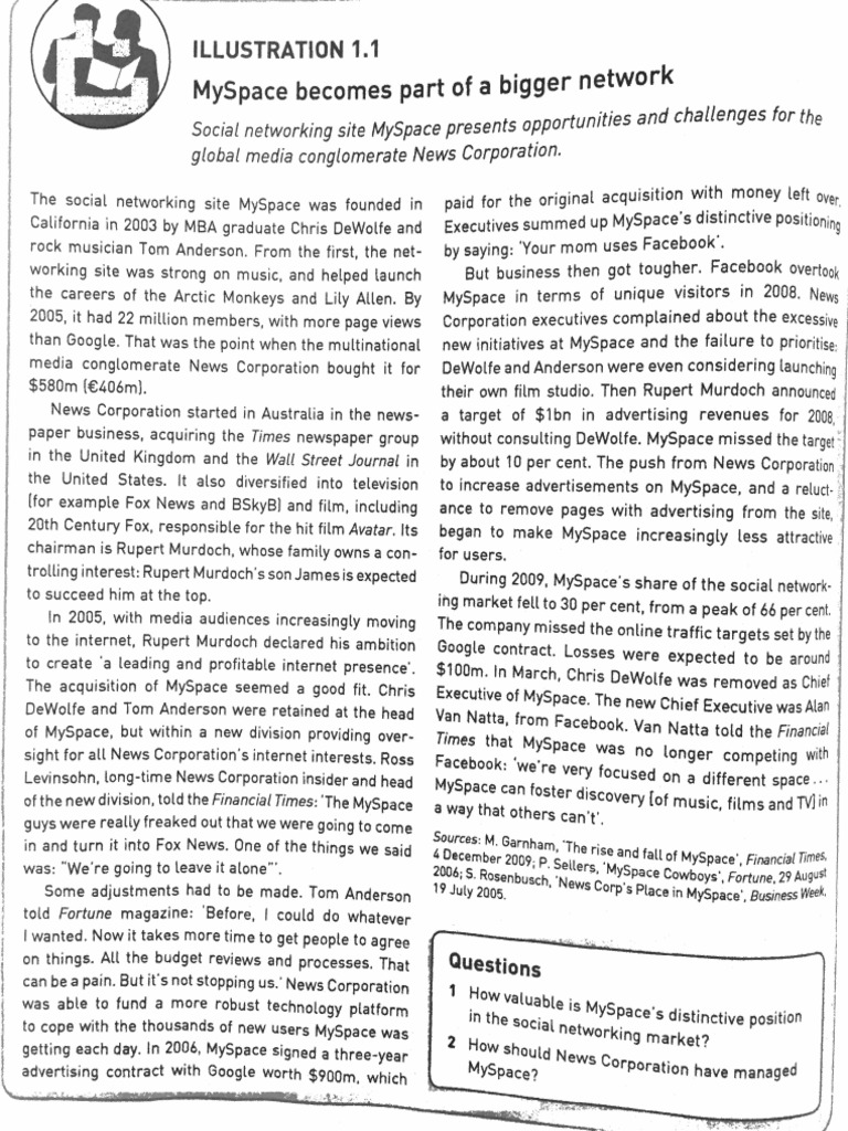Chapter 1 My Space | PDF