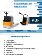 Transpaleteira Treinamento