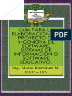 Guía para La Elaboración Del Proyecto de Sistemas - Ing Software