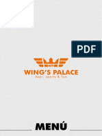 Menu Wings Palace 2021