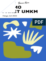 Pricelist Paket UMKM 2022