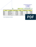 Ventas trimestrales maquinaria Caterpillar 2014