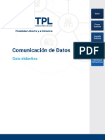 Guía Didáctica Comunicacion de Datos