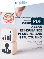Asean Reinsurance Planning and Structuring 2022