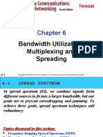 Bandwidth Utilization: Multiplexing and Spreading