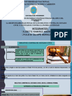 Diapositivas - La Responsabilidad Penal en Los Delitos Contra El Estado Civil y Atentados Contra La Patria Potestad