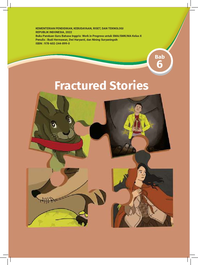 Panduan Fractured Stories Kelas X | PDF | Seni & Disiplin Bahasa