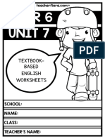 Year 6 Unit 7 Worksheets