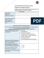Mhses Research Proposal Template Form 2021-22