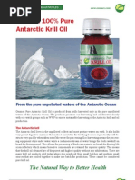 Pure Antarctic Krill Oil for maximum Omega 3
