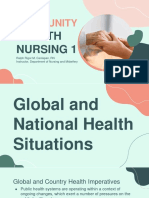 Global and National Health Situations