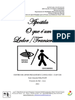 Primeira Semana - O Que é Um Ledor-Transcritor