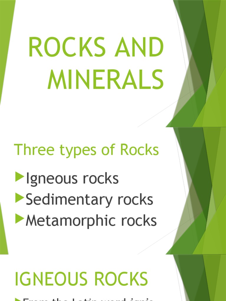 Earths Materials and Processes PDF Rock (Geology) Igneous Rock
