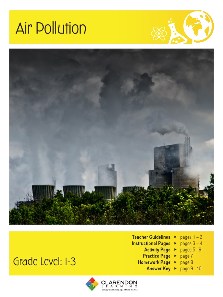 Sources Of Noise Pollution Lesson Plan