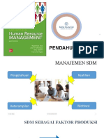 Pertemuan 1. Bab I - Msdm. Raymond Noe. Pendahuluan