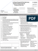Formulir Daftar Registrasi Pelayanan Pemegang Polis (PHS) - Syariah - 220428 FA