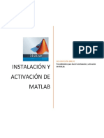 Matlab - MANUAL INSTALACION Y ACTIVACION