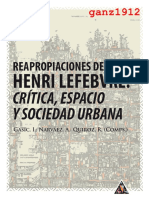 GASIC, I.; NARVÁEZ, A. & QUIROZ, R. [Comps.] - Reapropiaciones de Lefebvre (Crítica, Espacio y Sociedad Urbana) [Por Ganz1912]