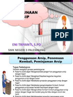 Penggunaan Arsip