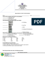 Diagnostic Test Grade II