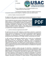 CUSTIONARIO LEY ORGANICA DE LA SUPER INTENDENCIA DE ADMINISTRACIÓN TRIBUTARIA - 17 - 03 - 2021