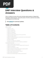 DRF Questions Answers