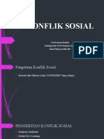 KONFLIK SOSIAL