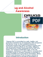 Drug and Alcohol Awareness HSE Presentation HSE Formats