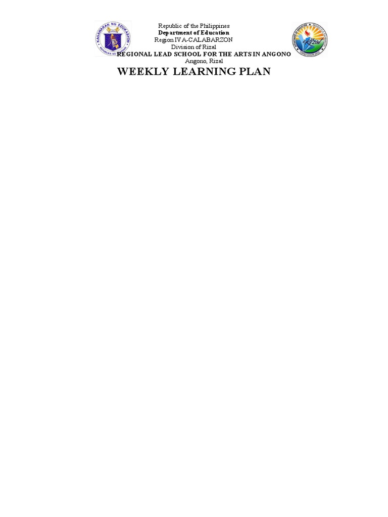 Grade 11 Personal Development Plan | PDF | Learning | Cognitive Psychology