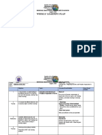 WEEKLY LEARNING PLAN - IEPOA Lesson 2 Cont.