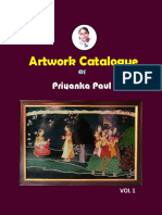 Artwork Catalogue of Priyanka Paul-Volume 1