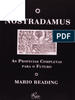 Resumo Nostradamus As Profecias Completas para o Futuro Mario Reading