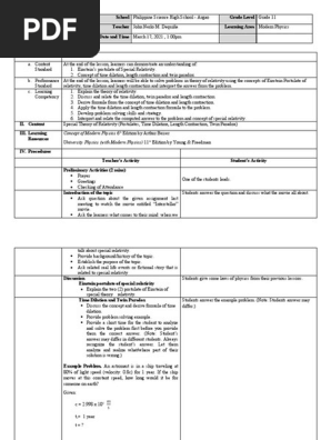 LESSON PLAN