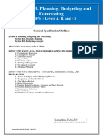 Strategic BSC Budget Concepts Methodolog Forcast