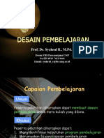 DESAIN PEMBELAJARAN Materi Pekerti UNP Yola