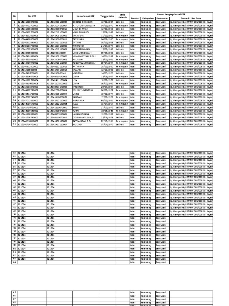 FORM UMKM 2021 Offline | PDF