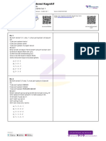 Tes Evaluasi - Analitik Set 1