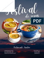 Panfleto Festival Das Sopas de Inverno