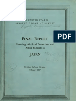 USSBS Report 11, Final Report Covering Air-Raid Protection and Allied Subjects in Japan, OCR