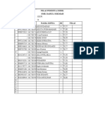 Daftar Hadir Peserta