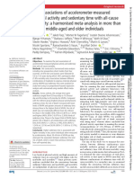 Joint Associations of Accelerometer-Measured Physical Activity and Sedentary Time With All Cause Mortality